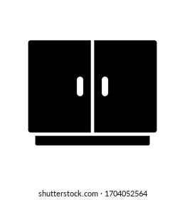 Cabinet Icon Design Vector Template