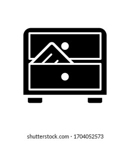 cabinet icon design vector template