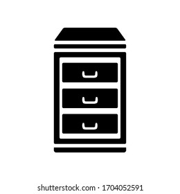 cabinet icon design vector template