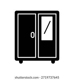 ícone do gabinete ilustração vetor modelo de design