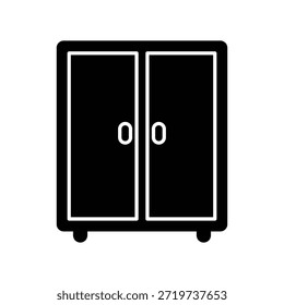 ícone do gabinete ilustração vetor modelo de design