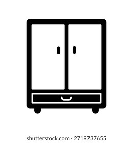 ícone do gabinete ilustração vetor modelo de design