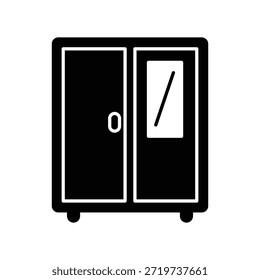 ícone do gabinete ilustração vetor modelo de design