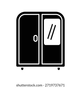 ícone do gabinete ilustração vetor modelo de design