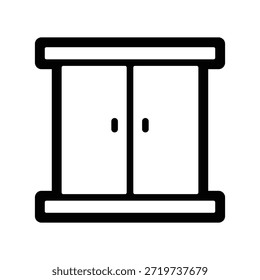 ícone do gabinete ilustração vetor modelo de design