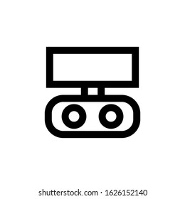 cabinet icon or logo isolated sign symbol vector illustration - high quality black style vector icons
