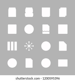 cabinet icon set. vector set about drawers, data storage, dishwasher and files icons set.
