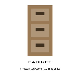 Cabinet icon signs