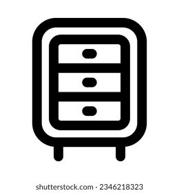 Kabinettsymbol für Ihre Website, Ihr Handy, Ihre Präsentation und Ihr Logo-Design.