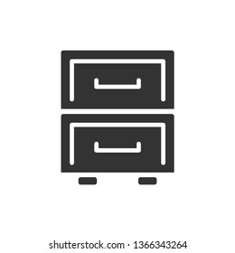 Cabinet Interior Icon Vector Illustration
