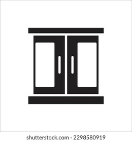 icono de vector nuevo de línea de gabinete