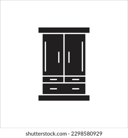 icono de vector nuevo de línea de gabinete
