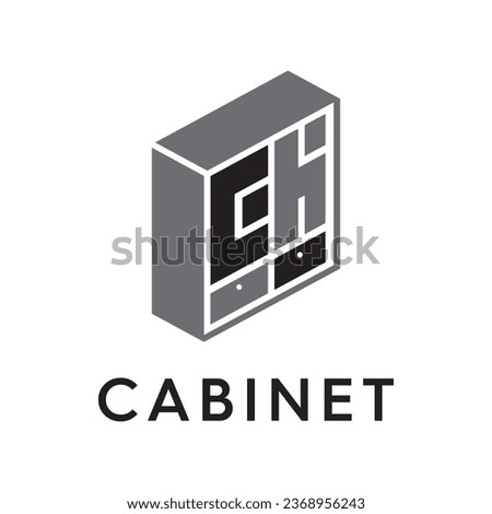 Cabinet logo design vector template