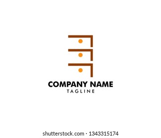 Cabinet logo icon design template