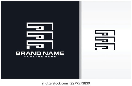 The Cabinet Logo Vector Design