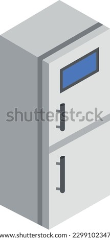 cabinet Vector illustration on a transparent background. Premium quality symbols. Flat icons for concept and graphic design.