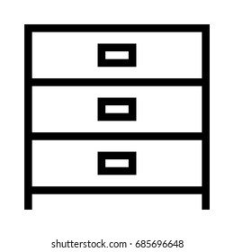 Cabinets Icon Stock Vector (Royalty Free) 685696648 | Shutterstock