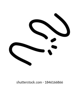 cable break icon or logo isolated sign symbol vector illustration - high quality black style vector icons
