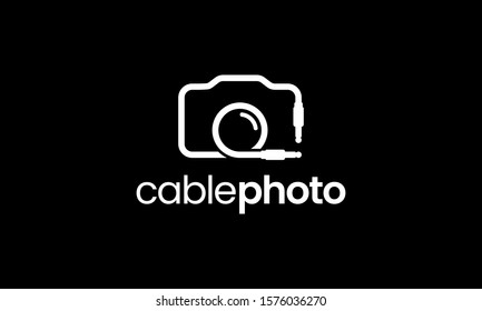 Cable Camera Photography Logo Design Inspiration