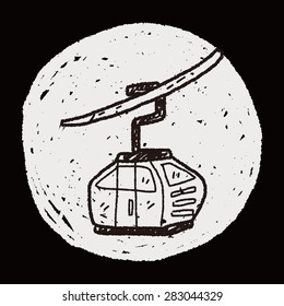 cable car doodle