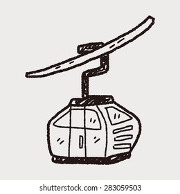 cable car doodle