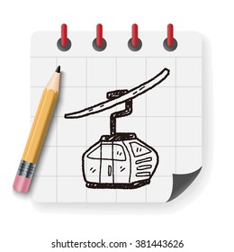 cable car doodle