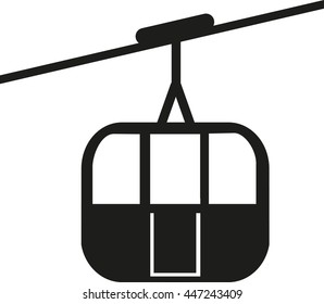 Cable car icon
