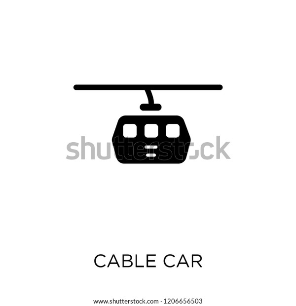 Cable\
car icon. Cable car symbol design from Travel collection. Simple\
element vector illustration on white\
background.