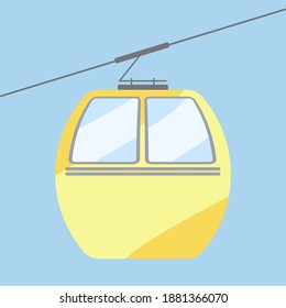 Cable car icon vector illustration design isolated