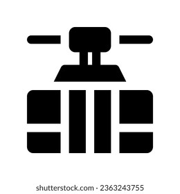cable car icon. vector icon for your website, mobile, presentation, and logo design.