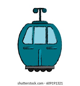 cable car transport icon