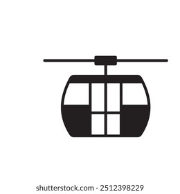 Cable Car for Transportation Icon