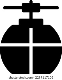 ilustración del vector de cable en un fondo transparente. Símbolos de calidad superior. Iconos vectoriales de glifos para diseño de conceptos y gráficos.