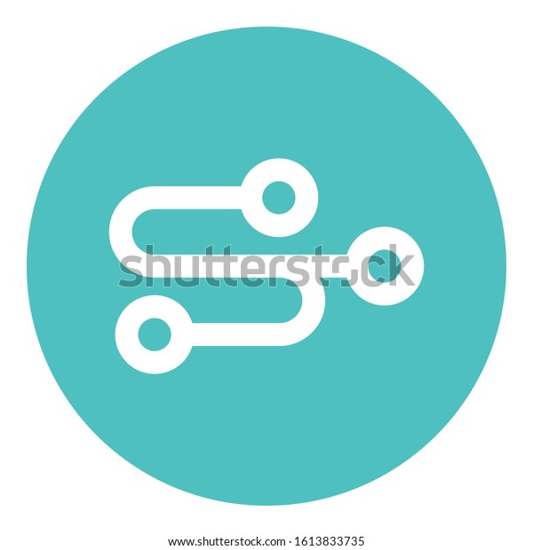 Cable Connection Bold Vector Icon Which Stock Vector (Royalty Free