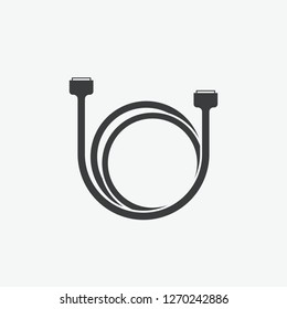 Cable Connection Vector Icon