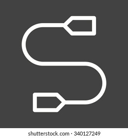 Cable, connector, telephone icon vector image. Can also be used for IT and communication. Suitable for use on web apps, mobile apps and print media.