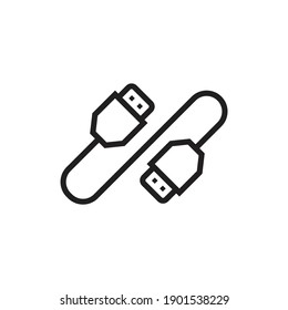 Cable data icon design. vector illustration