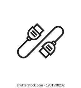 Cable data icon design. vector illustration