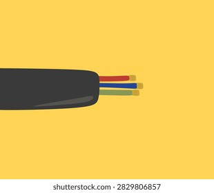 cable design showing copper channels