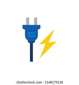 Cable Electricity Logo Icon Design