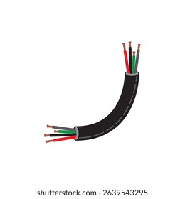 cable element icon illustration symbol design