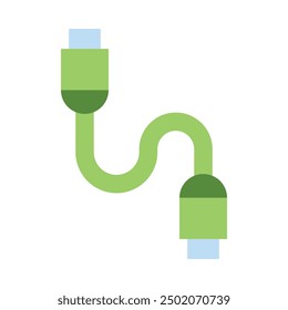Cable Flat Icon Design For Personal nad Commercial Use
