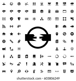 Cable icon illustration isolated vector sign symbol. network icons vector set.