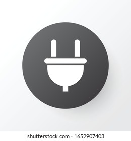Symbol für Kabel. Premium-Qualität isoliertes Plug-Element im trendigen Stil.