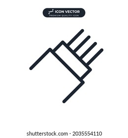 cable icon symbol template for graphic and web design collection logo vector illustration