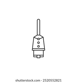 cable icon vector template illustration logo deisgn