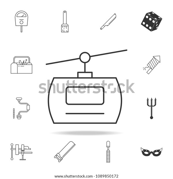 cable line icon. Detailed
set of web icons and signs. Premium graphic design. One of the
collection icons for websites, web design, mobile app on white
background