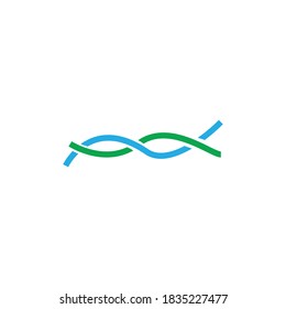 Cable Logo Vector Simple Templates