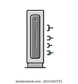 cable modem color icon vector. cable modem sign. isolated symbol illustration