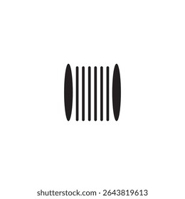 cable reel icon illustration element design